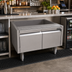 Thumbnail image #2 for Glastender ACB-24 24-Inch Wide Stainless Steel Underbar Add-On Cabinet Base with Two Hinged Doors