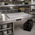Thumbnail image #2 for Hatco 24-Inch Built-In Simulated Stone Hot/Cold Shelf with Flush Top and Remote Refrigeration