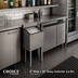 Thumbnail image #2 for CHOICE by Glastender 6-Inch Wide x 24-Inch Deep Underbar Ice Bin, 21 lb Capacity