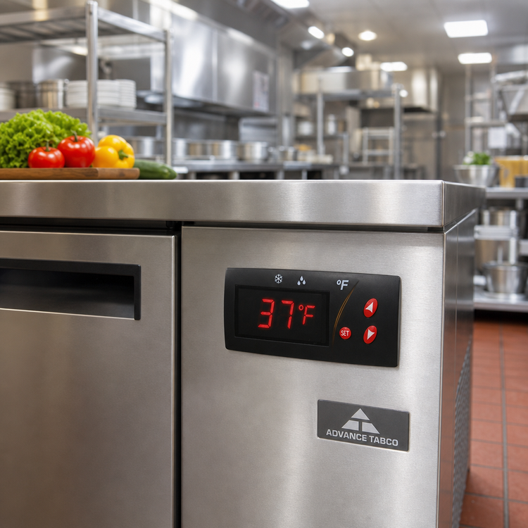 Product image #2 for Advance Tabco LED Replacement Temperature Control for Refrigerated Tables