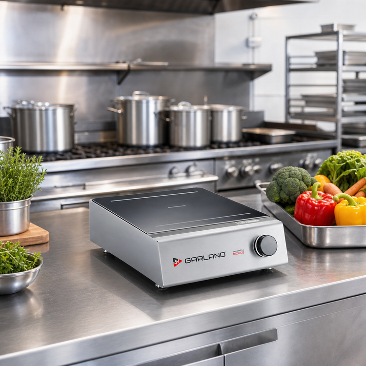 Product image #2 for Garland Instinct Countertop Single Hob Induction Cooktop, 1 Burner, 3.5 kW