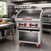 Thumbnail image #2 for American Range ADJF-72 72-Inch Gas Adjustable Underfired Charbroiler with Cabinet Base