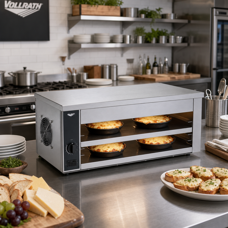 Product image #2 for Vollrath CM2-12026 Countertop Quartz Cheese Melter / Finishing Oven