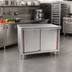 Thumbnail image #2 for Eagle Spec-Master Marine Counter Edge Enclosed Work Table with Sliding Doors, 36 x 24 Inches
