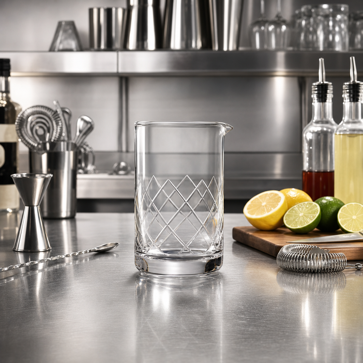 Product image #2 for Barfly 17 oz Fully Tempered Cocktail Mixing Glass with Pouring Spout and Weighted Base