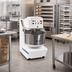 Thumbnail image #2 for Globe 175 lb. Two-Speed Spiral Floor Dough Mixer with Stainless Steel Bowl