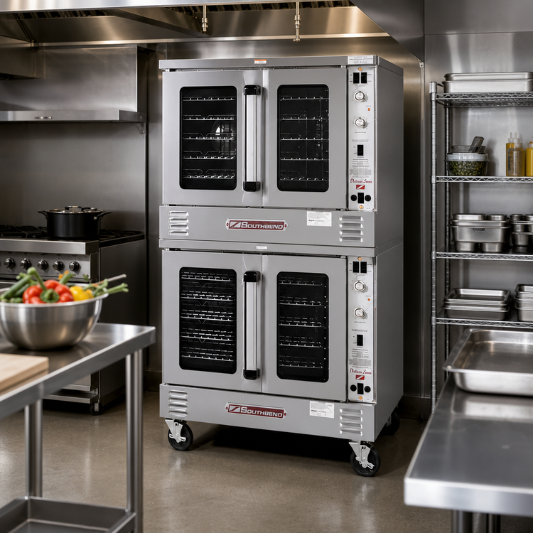Product image #2 for Southbend Platinum Series Double-Deck Gas Convection Oven