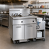 Thumbnail image #2 for Imperial 50 lb Electric Floor Fryer with Built-In Filter System and Dump Station