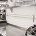 Thumbnail image #2 for Winco 24-Inch Brass-Plated Wire Glass Hanger