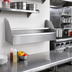 Thumbnail image #2 for CHOICE 39-Inch Wide Double Stainless Steel Speed Rail with Keyhole Mounting