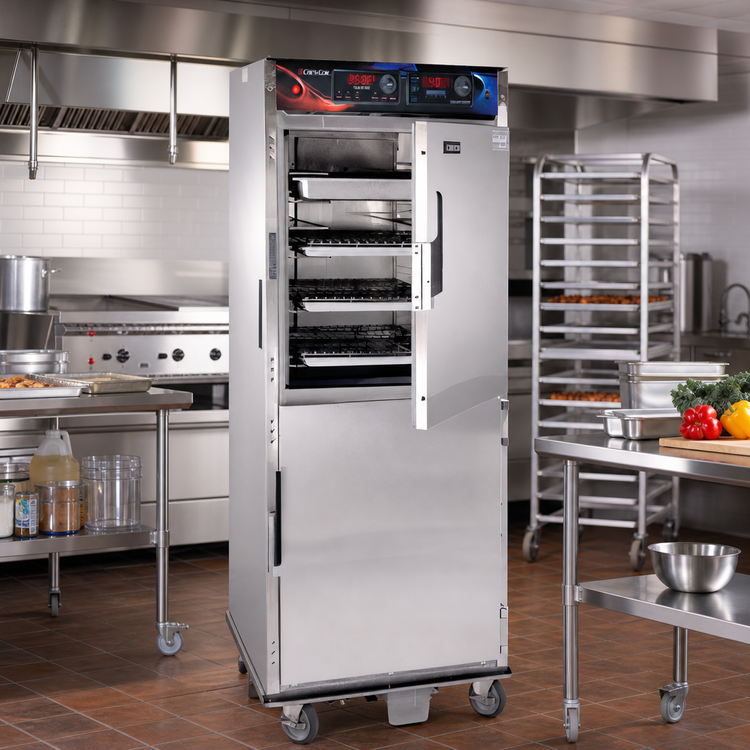 Product image #2 for Cres Cor Roast-N-Hold AquaTemp Deluxe Convection Cook and Hold Oven, Full Height, 240V, 3-Phase