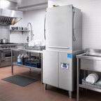 Thumbnail image #2 for Jackson WWS DynaStar® DYNASTAR HH-E VENTLESS (VER) Ventless Tall-Chamber High-Temperature Door-Type Dishwasher with Built-In Booster Heater