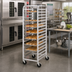 Thumbnail image #2 for Metro Mobile End-Load Single-Section Aluminum Pan Rack, 11 Full-Size Pan Capacity