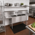 Thumbnail image #2 for John Boos E-Series 84 Inch 3-Compartment Sink with Left and Right Drainboards