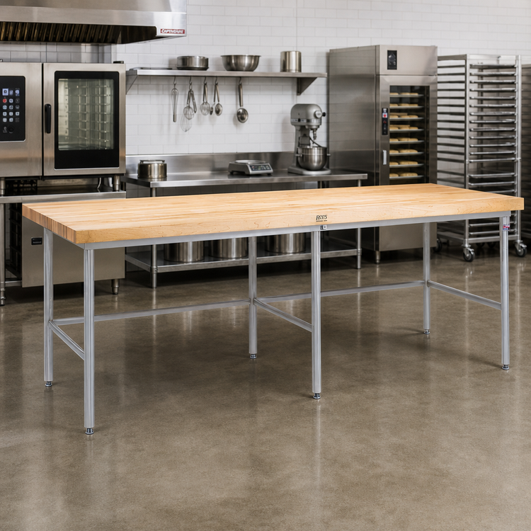 Product image #2 for John Boos Baker's Table Frame for 144 x 60 Inch Top
