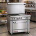 Thumbnail image #2 for Southbend S-Series 36-Inch Gas Restaurant Range with Griddle and Cabinet Base