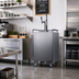 Thumbnail image #3 for Summit Commercial 24-Inch Indoor/Outdoor Dual Tap Cold Brew and Nitro Coffee Dispenser, Built-In/Freestanding, 5.6 Cu. Ft.