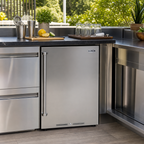 Thumbnail image #3 for Koolmore KM-OKS-OFRC-44SS Outdoor Glass Door Refrigerator, 4.4 Cu. Ft., Stainless Steel, IPX4, 92-Can Capacity