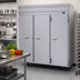 Thumbnail image #2 for Beverage-Air Horizon Series Three-Section Reach-In Freezer with Solid Hinged Doors, 69.1 Cu. Ft., Top-Mounted Self-Contained Refrigeration