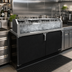 Thumbnail image #2 for Glastender 84 Inch Glass Ice Display Unit for Back Bar, 18 Inch Deep