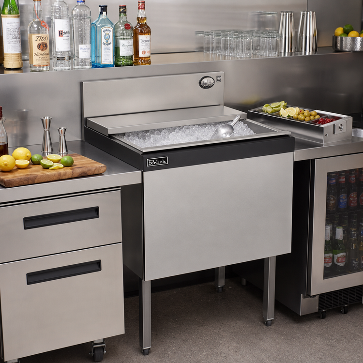 Product image #2 for Perlick Top Shelf TS Series 48-Inch Modular Underbar Ice Bin/Cocktail Unit