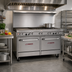 Thumbnail image #2 for Southbend Ultimate 60-Inch Gas Restaurant Range with 4 Open Burners, 36-Inch Griddle, Standard Oven and Convection Oven