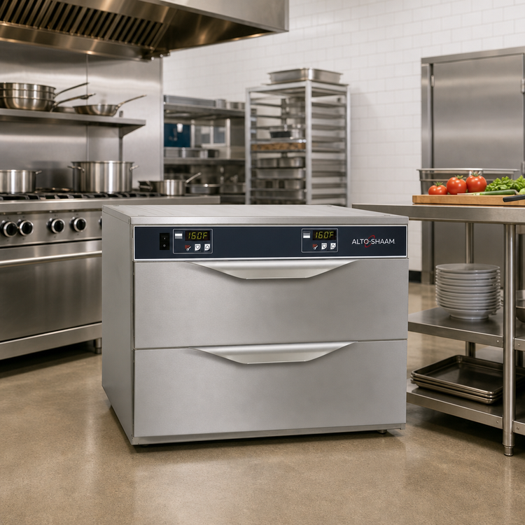 Product image #2 for Alto-Shaam Halo Heat Freestanding 2-Drawer Warming Drawer