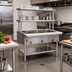 Thumbnail image #2 for Eagle Group Electric 4-Well Open Base Hot Food Table with 10-Inch Double-Tier Flex-Master Overshelves, 63-1/2 Inch Wide, 120V
