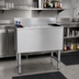 Thumbnail image #3 for KoolMore 30-Inch Commercial Stainless Steel Underbar Ice Bin with Insulated Sliding Cover and Bottle Holders