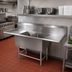 Thumbnail image #2 for John Boos Pro-Bowl 2-Compartment Stainless Steel Sink with Left and Right 30-Inch Drainboards