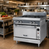 Thumbnail image #2 for Vulcan V Series 36-Inch Heavy Duty Gas Range with 3 Hot Tops and Standard Oven