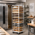 Thumbnail image #2 for Adamatic/Revent A-Style Lift Roll-In Oven Rack, 21-Pan Capacity, Single End Load