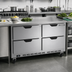 Thumbnail image #2 for Beverage-Air UCFD48AHC-4 Two-Section 4-Drawer Undercounter Freezer, 48-Inch, 11.6 Cu. Ft.