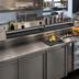 Thumbnail image #2 for Glastender 78-Inch Single Stainless Steel Speed Rail