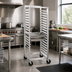 Thumbnail image #2 for Channel Standard Series Aluminum 12 x 20 Steam Table Pan Rack, 64-Inch Tall, Side Load, 22-Pan Capacity