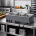 Thumbnail image #2 for Vollrath Three-Well Drop-In Electric Hot Food Well with Auto-Fill, Thermostatic Controls