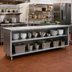 Thumbnail image #2 for Eagle Spec-Master Open Front Plate Cabinet with Stainless Steel Top, 144 Inch W x 18 Inch D