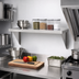 Thumbnail image #2 for Channel 48 Inch x 12 Inch 300 Series Stainless Steel Solid Knock-Down Wall Shelf