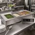 Thumbnail image #2 for Advance Tabco Triumph (Supreme) 4-Pan Drop-In Electric Sealed Hot Food Well, 208/240V