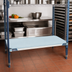 Thumbnail image #2 for MetroMax i 72-Inch x 18-Inch Solid Polymer Shelf, Blue, 750 lb. Capacity