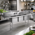 Thumbnail image #2 for Eagle Spec-Master FN Series 69-Inch Three-Compartment Sink, No Drainboards, 20 x 20 x 14 Bowls