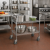 Thumbnail image #2 for Metro Super Erecta 21-Inch Stainless Steel Cart Extended Handle