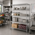 Thumbnail image #3 for Metro Super Erecta 4-Shelf Stationary Starter Wire Shelving Unit, 42