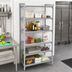 Thumbnail image #3 for Cambro Camshelving Premium 60-Inch Wide x 21-Inch Deep x 84-Inch High 5-Shelf Solid Stationary Starter Unit