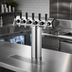 Thumbnail image #2 for Perlick Winged Bridge Countertop Glycol-Cooled Draft Tower, 8-Faucet Capacity, Polished Chrome