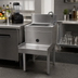 Thumbnail image #2 for Glastender Freestanding Underbar Blender Station with Dump Sink and Blender Recessed Step, Right-Side Faucet, 18 x 24 Inches