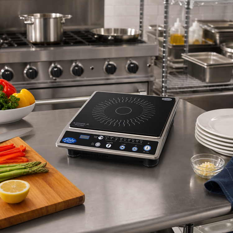Product image #2 for Globe Low Profile Countertop Single Burner Induction Range