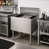 Thumbnail image #2 for Prestige Supreme 36-Inch Wide Stainless Steel Bar Ice Chest with 10-Circuit Cold Plate