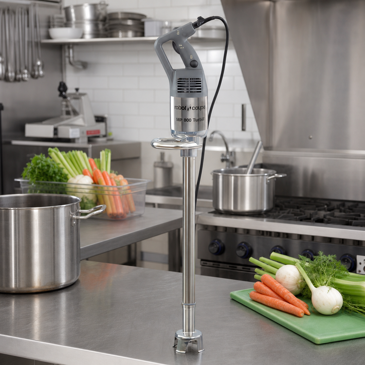 Product image #2 for Robot Coupe MP800 Commercial Handheld Immersion Blender / Power Mixer with 29-Inch Stainless Steel Shaft