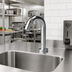 Thumbnail image #2 for T&S Brass WaveCrest Touchless Gooseneck Lavatory Faucet, Single-Hole Deck Mount, Polished Chrome, 0.5 GPM